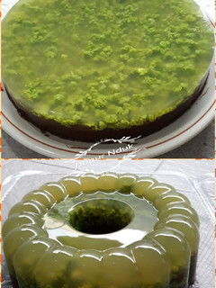 Foto resep Puding lumut pandan coklat