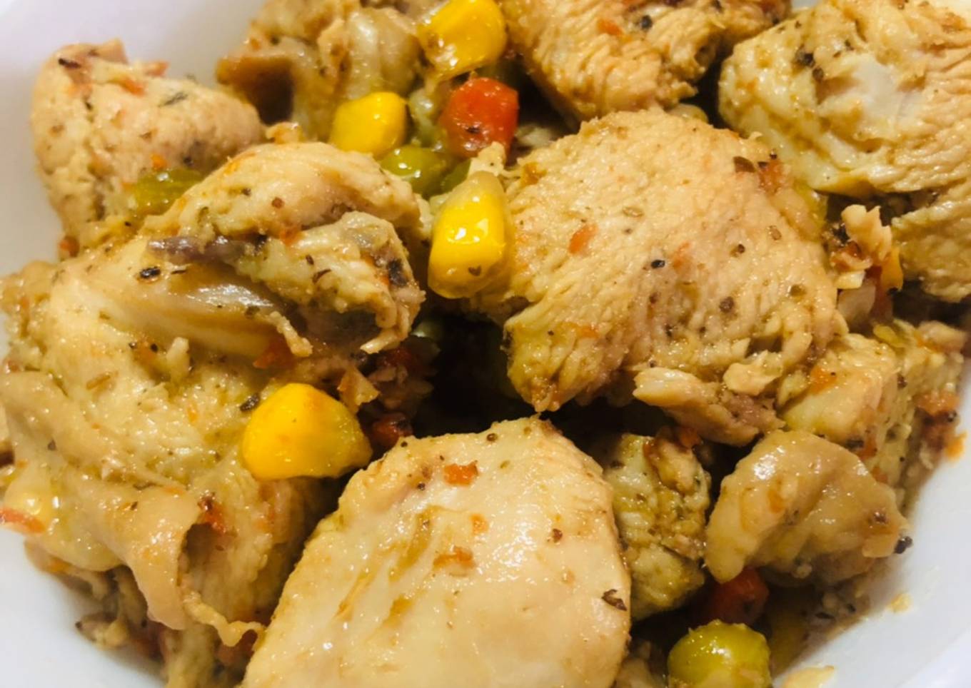 Herbed Chicken Breast Stir-fry