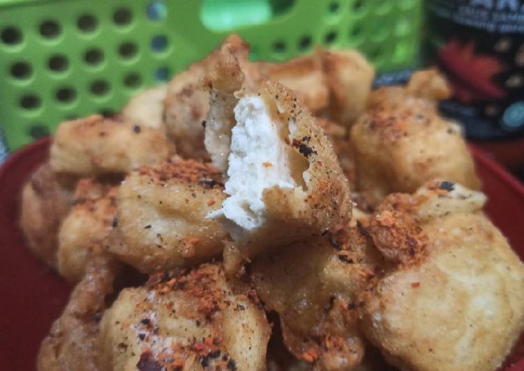 How to Make Quick Tahu crispy lada garam