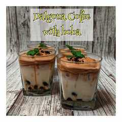 รูปของ Dalgona Coffee with Boba