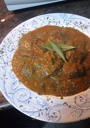 A picture of Pork Liver in Sauce.
