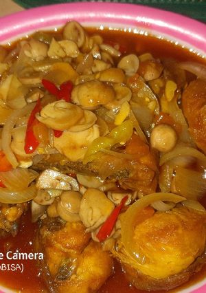 Foto resep Ayam goreng saos Padang