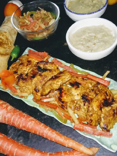 A picture of Chicken steak.