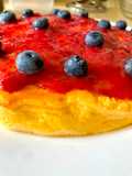 Tarta viral estilo cheesecake en airfryer