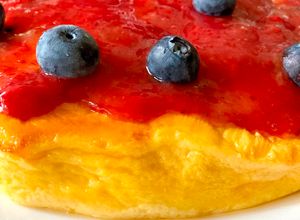 Una foto de Tarta viral estilo cheesecake en airfryer