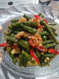 Foto resep Tumis kacang panjang bumbu urap