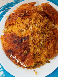 عکسی از دستور لوبیا پلو