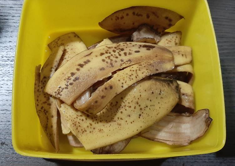 Cara Gampang Membuat Kulit pisang untuk Olahan Anti Gagal