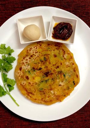 আলু পরোটা(Alu Parota recipe in Bengali) রেসিপির প্রধান ছবি