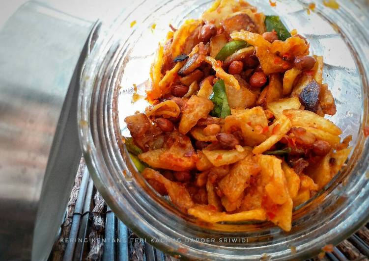 Resep: Kering kentang teri kacang (#pr_masakankentang) yang Renyah