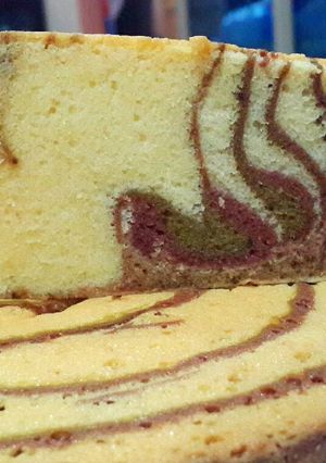 Foto resep Zebra Cake Putih Telur