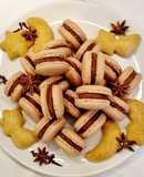 Mézeskalácsos ganache macaronba