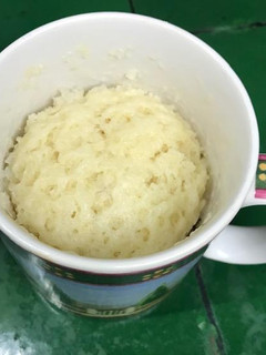 Una foto de Mug cake de vainilla