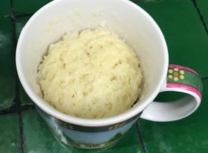 Una foto de Mug cake de vainilla