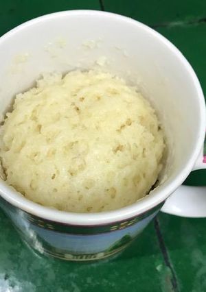 Una foto de Mug cake de vainilla