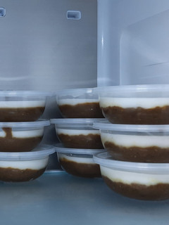 Foto resep Puding kacang hijau saus vla fiber cream