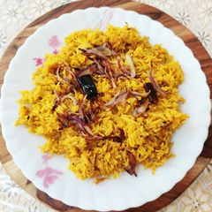 A picture of Arhar Dal Khichdi.