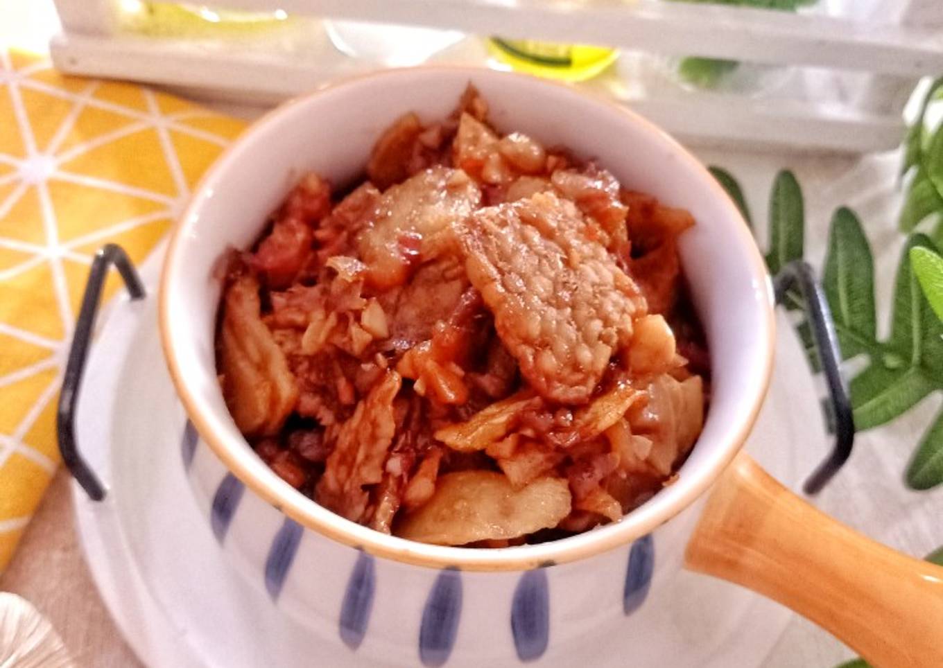 Kering kentang tempe kecap