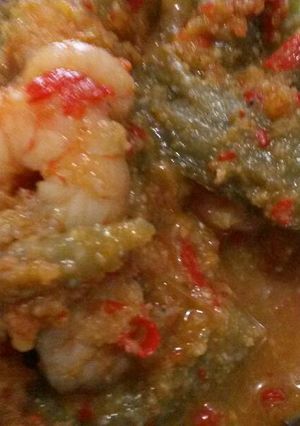 Foto resep Terong masak udang