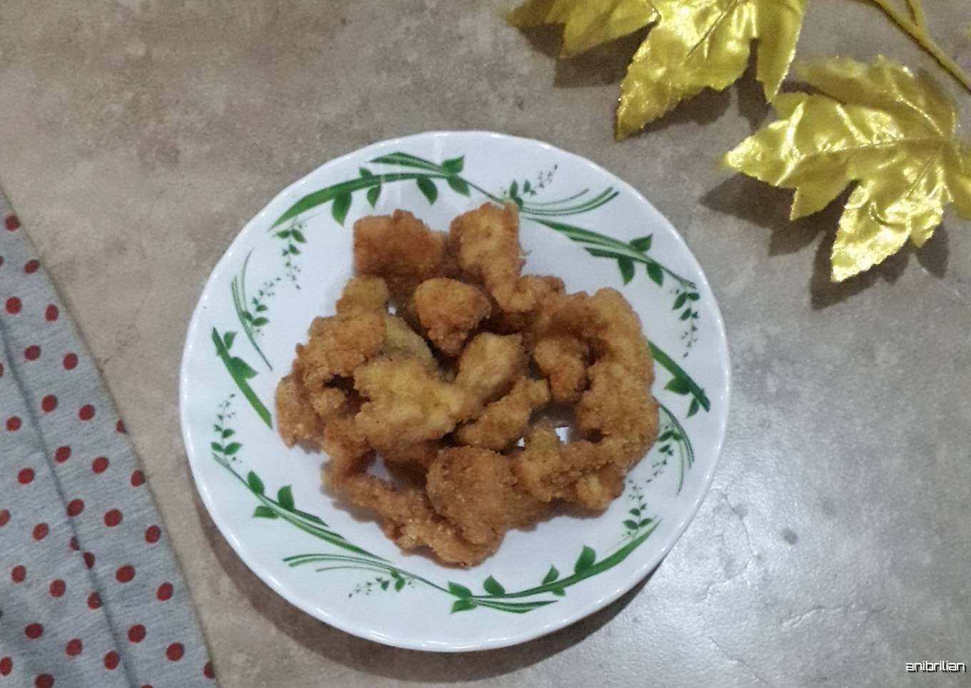 Chicken karaage cap ungkep