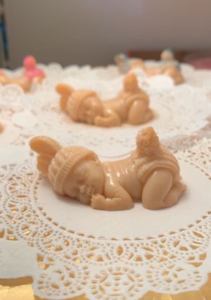 Una foto de Mini bebes de gelatina