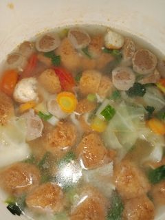 Foto resep Sop tahu pong
