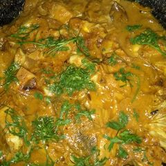 A picture of Kathal Masala Sabzi.