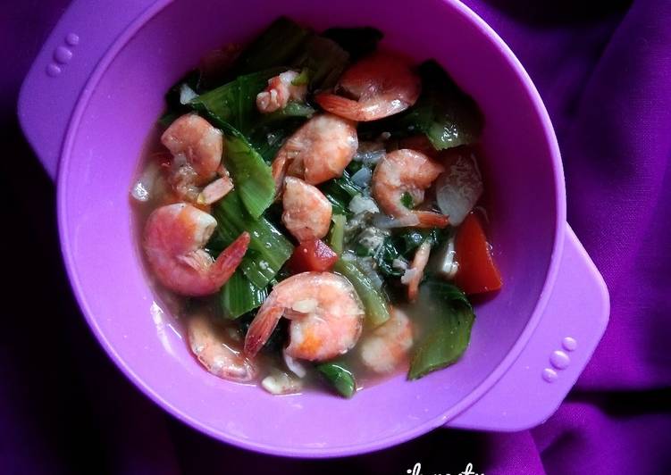 Langkah Mudah untuk Membuat Tumis Udang Pakcoy, Bisa Manjain Lidah