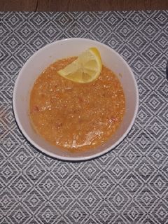 Török vöröslencseleves 🇹🇷 recept fotója