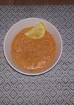 Török vöröslencseleves 🇹🇷 recept fotója