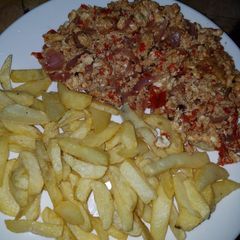 Irish&egg sauce A picture of Irish&egg sauce.