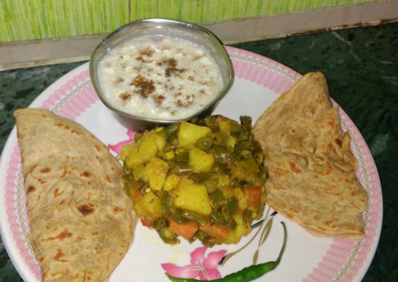 French beans mix veg