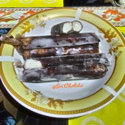 Resep Es Lilin Coklat Ala Magnum Oleh Sri Cholida Cookpad