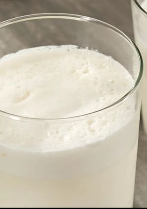 Una foto de Bebida láctea de limón light para 2 personas (Thermomix)