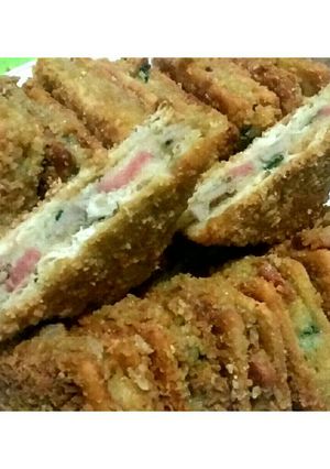 Foto resep Crackers Goreng isi Rougout