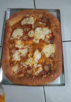 Foto resep Pizza homemade simple