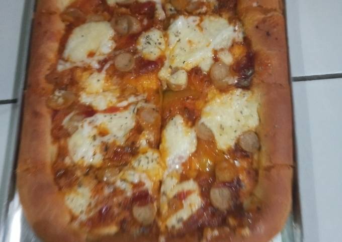 Pizza homemade simple