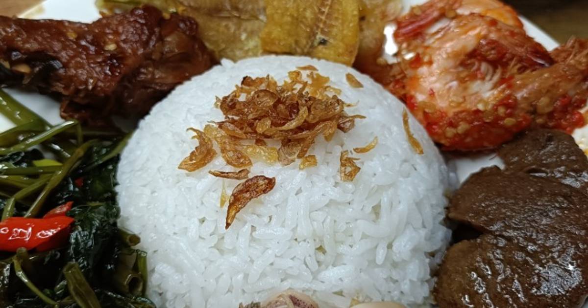 Resep Nasi Uduk Rice Cooker Dijamin Nikmat dan Mudah