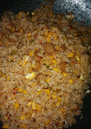 Foto resep Nasi goreng jagung pedas
