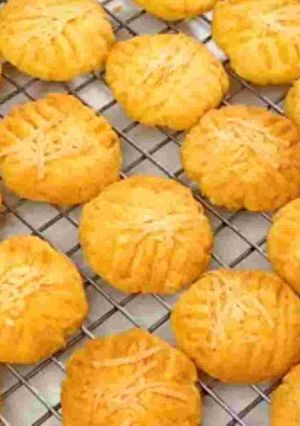 Foto resep Crunchy cheese cookies