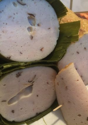 Hình của món Giò gà nấm hương.