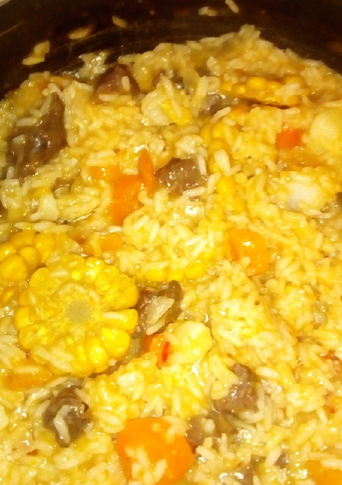 Una foto de Guisito de Arroz con carne