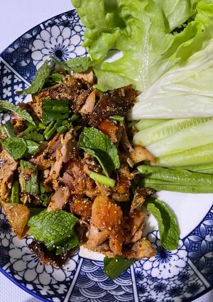 รูปของ ไก่ย่างน้ำตก
