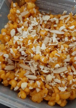 A picture of Sweet boondi.