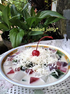 Foto resep *salad jelly*