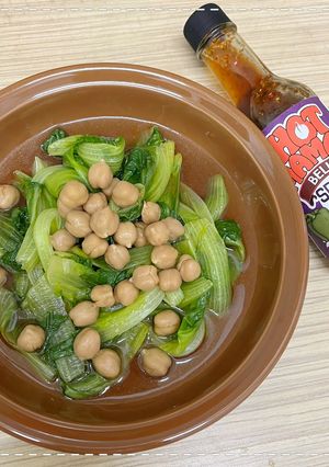 燙大陸妹佐貝里斯辣醬 的食譜成品照片