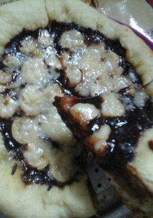 Foto resep Pizza martabak manis (pake teflon)