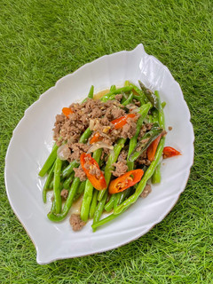 Foto resep Oseng Buncis Daging Cincang