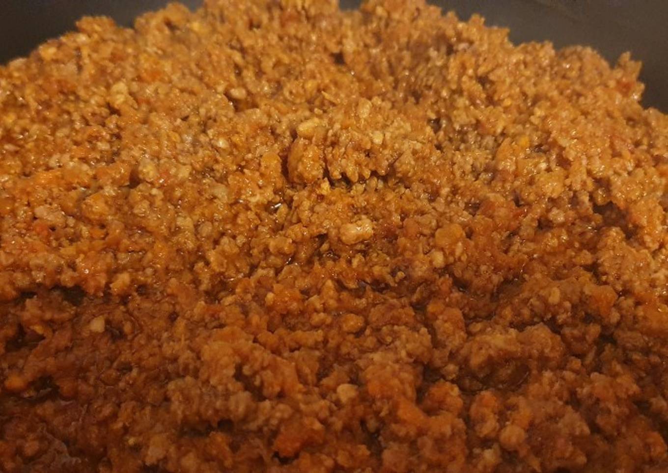 Ragú de carne a la Boloñesa