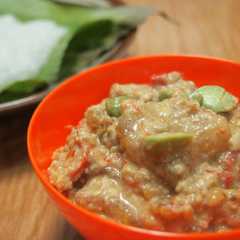 A picture of Sambel Tumpang Krecek.